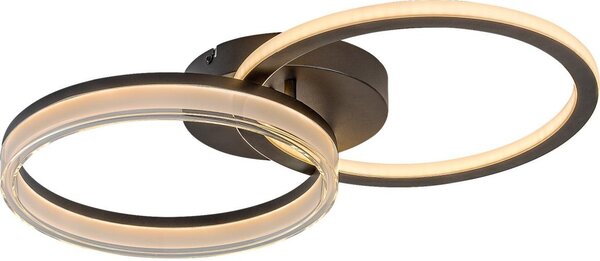 Rabalux 71479 - Plafonier LED dimabil SERAPHIEL LED/38W/230V 3000-6500K 60x35 cm, cu telecomandă
