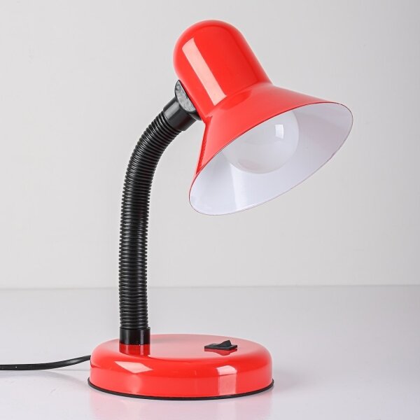 Lampă de birou MENTOR 1xE27/15W/230V roșie
