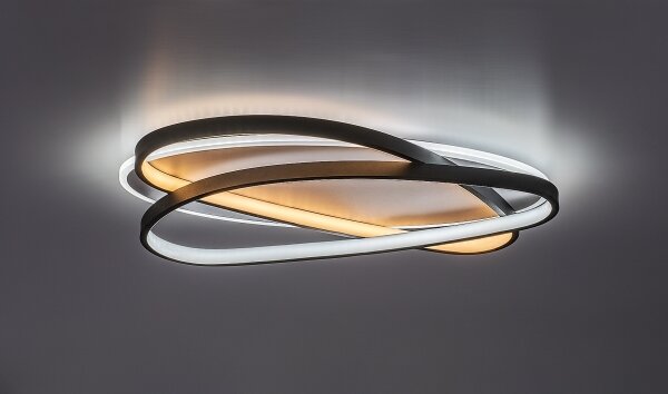 Rabalux 71470 - Lampă de tavan LED dimabilă BRANTIEL LED/57W/230V 3000-6000K 53x38 cm + telecomandă