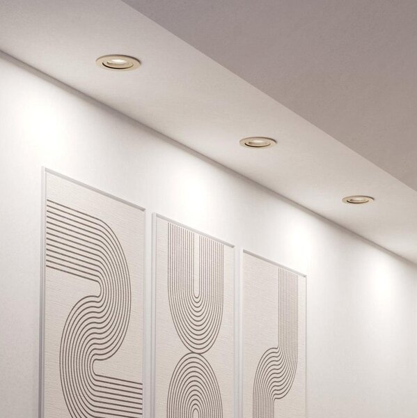 Eglo 902268 - Set de 3 spoturi LED încastrate BARRANCO, LED 4,8W, 230V, crom