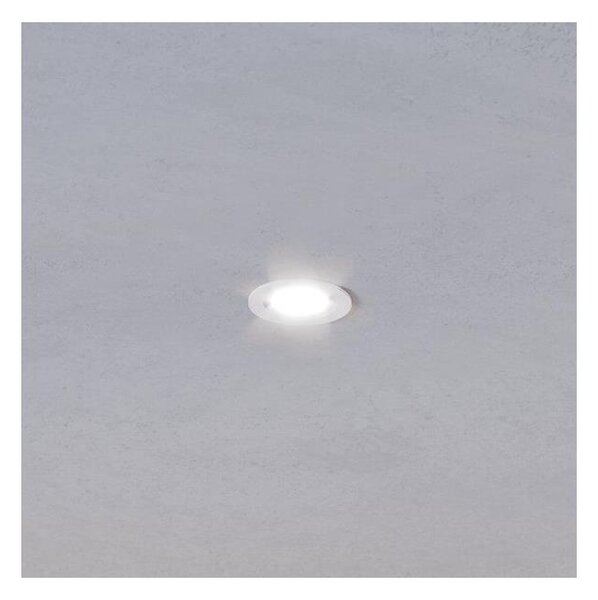 Eglo 902234 - Spot LED încastrat pentru baie BARRANCO, 1x GU10/4,5W/230V, IP44, alb