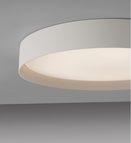 Schöner Wohnen 14595-39 - Plafonieră LED dimabilă TAVOLI LED/34W/230V gri+telecomandă