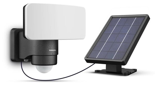 Philips TYLUS LED 6W 3,7V 5000K IP44 lampă solară de perete cu senzor
