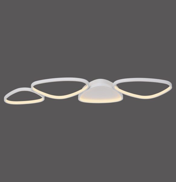 Schöner Wohnen 14039-16 - Plafonieră LED dimmabilă PEBBLES LED/35,5W/230V albă