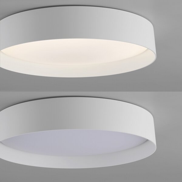 Schöner Wohnen TAVOLI 14594-16 - Plafonier LED dimabil, 20W/230V, alb, cu telecomandă