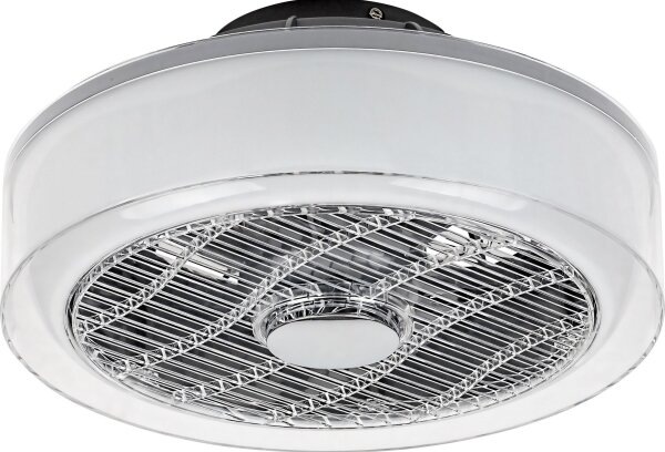 Plafonieră LED dimabilă Rabalux cu ventilator LED/30W/230V + telecomandă
