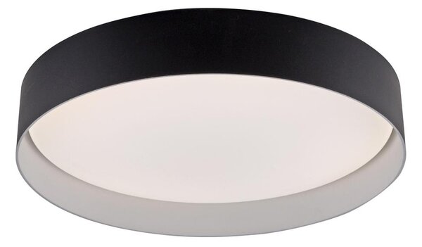 Schöner Wohnen 14594-18 - Plafonieră LED dimabilă TAVOLI LED/20W/230V neagră+telecomandă