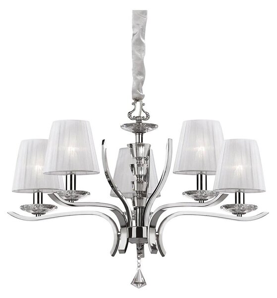 Ideal lux - Lustra cu lant 5xE14/40W/230V