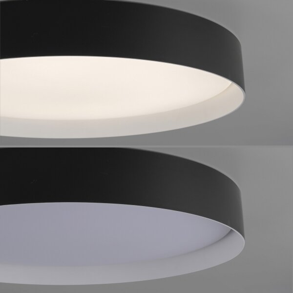 Schöner Wohnen 14595-18 - Plafonieră LED reglabilă TAVOLI LED/34W/230V neagră+telecomandă
