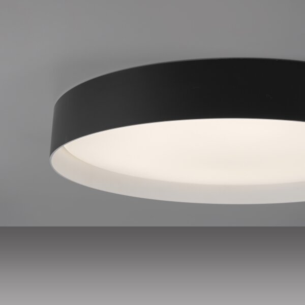 Schöner Wohnen 14595-18 - Plafonieră LED reglabilă TAVOLI LED/34W/230V neagră+telecomandă