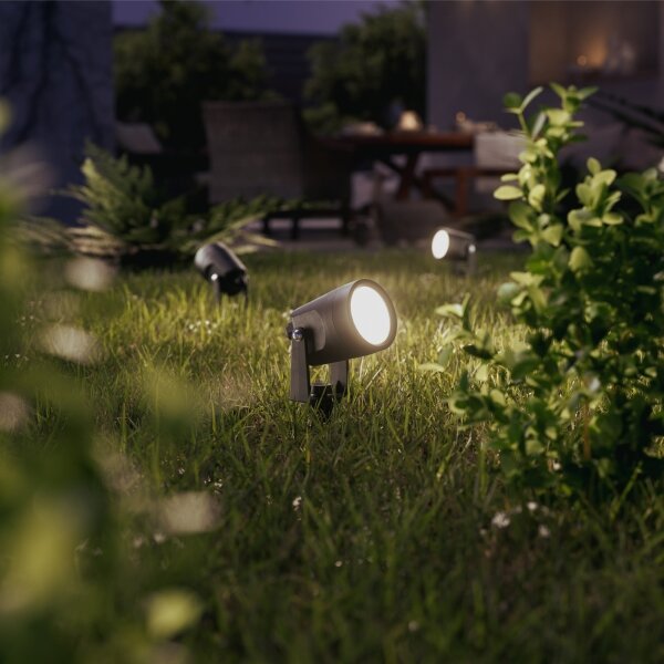 SET 3x corp de iluminat LED de exterior Philips GARDENLINK REUEL LED/1,5W/230V 2700K IP44