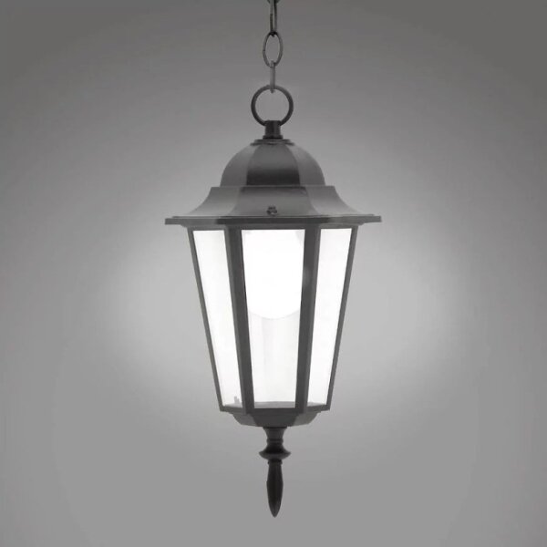 Lustră de exterior 1xE27/20W/230V IP43 negru