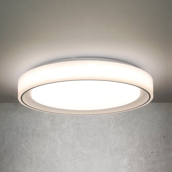 Plafonieră LED RGB dimabilă Solight WO8015 FLOCO LED/30W/230V+RGB/6W d. 40 cm + telecomandă