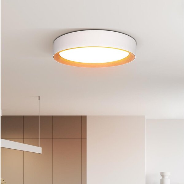 Plafonieră LED dimabilă Solight WO8017 LARIOS LED/48W/230V d. 39 cm alb + telecomandă