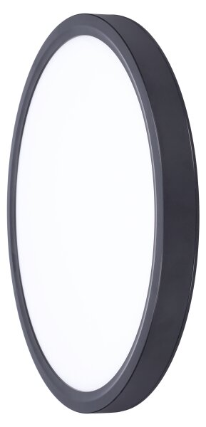 Plafonieră LED dimabilă Solight WO8018 ESTELA LED/36W/230V d. 30 cm negru + telecomandă