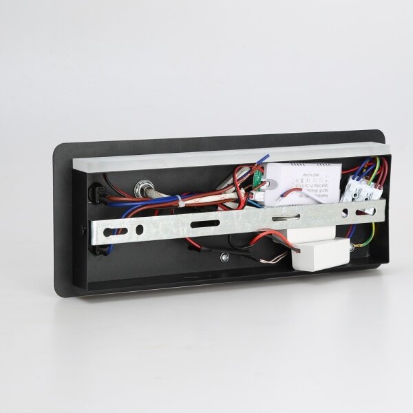 Aplică LED cu raft, USB și funcție de încărcare fără fir Immax 08288L LED/3W/230V + LED/3W