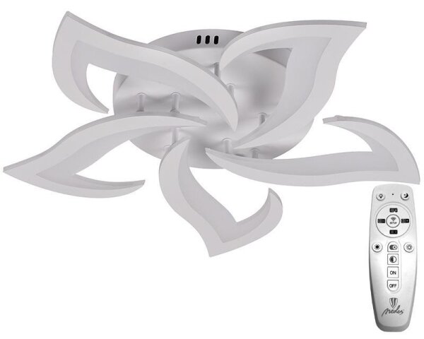 Lustră LED dimabilă aplicată Brilagi TWIST LED/55W/230V 3000-6500K alb + telecomandă
