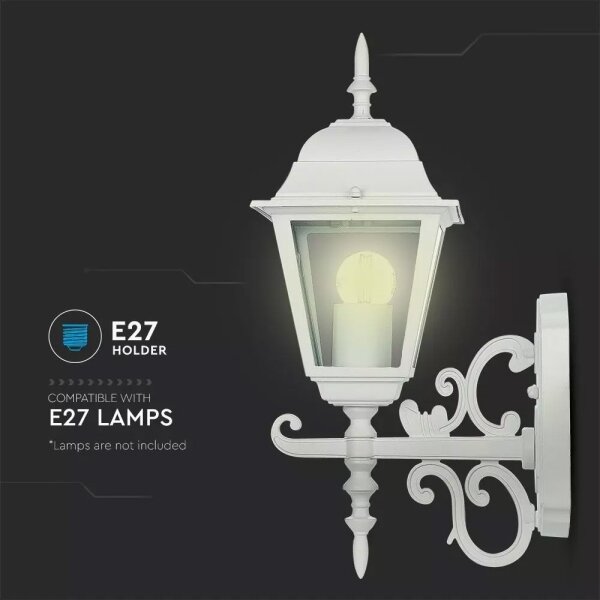 Aplică perete exterior 1xE27/60W/230V IP44