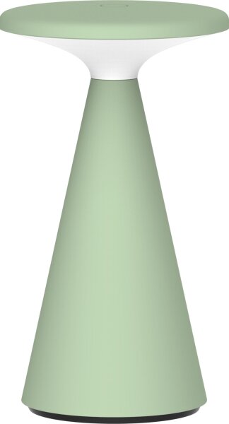 Lampă de birou LED PAROS, 1,8W, 5V USB, 1800 mAh, IP44, verde, reglabilă