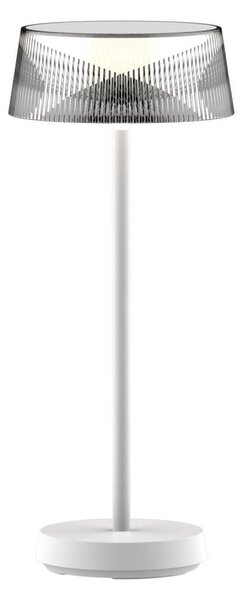 Lampă LED dimabilă de masă CASABLANCA LED/3,4W/5V USB 3600 mAh IP44 alb