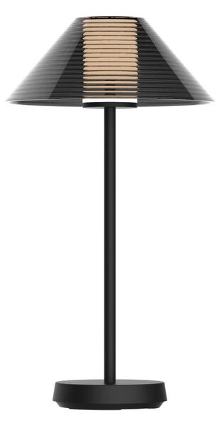 Lampă LED dimabilă de masă SERENGETI LED/3,4W/5V USB 3600 mAh IP44 negru