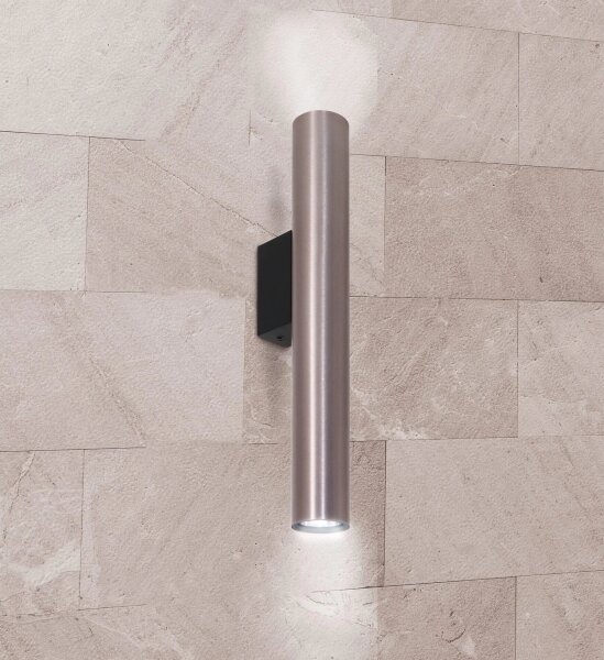 Aplică de perete LUNGOMARE 2xGU10/10W/230V crom
