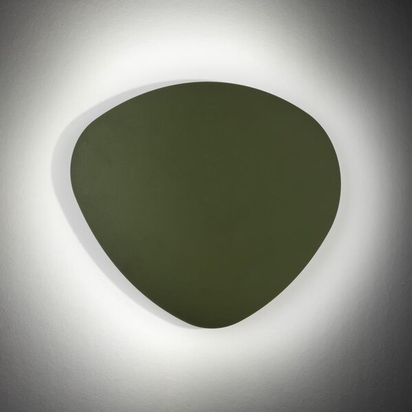 Aplică STONE 3xG9/8W/230V 37x49 cm verde