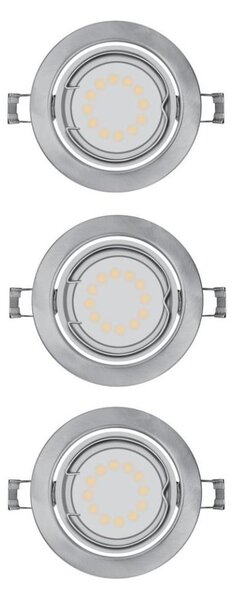 Osram - SET 3x Lampă încastrată LED 3xGU10/3W/230V