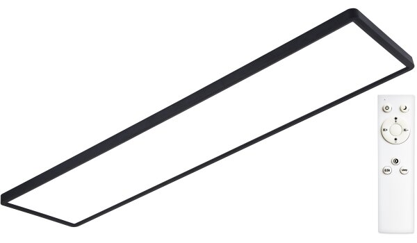 Panou LED dimabil aplicat Top Light REVIT LED/70W/230V 3000-6500K negru + telecomandă