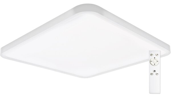 Plafonieră LED Top Light REVIT LED/50W/230V 3000-6500K 50x50 cm alb + telecomandă
