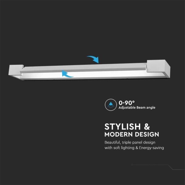 Aplică LED pentru oglindă de baie LED/18W/230V 4000K IP44 alb