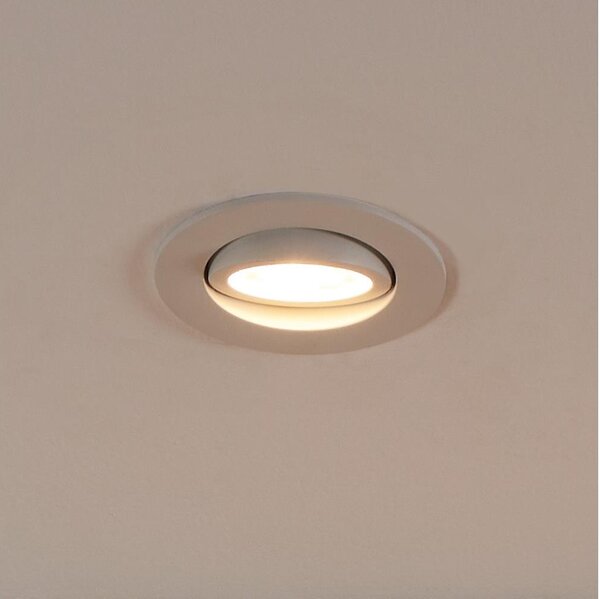 Corp de iluminat LED RGBW dimabil încastrat Eglo 31696 SALICETO-Z LED/4,7W/230V alb