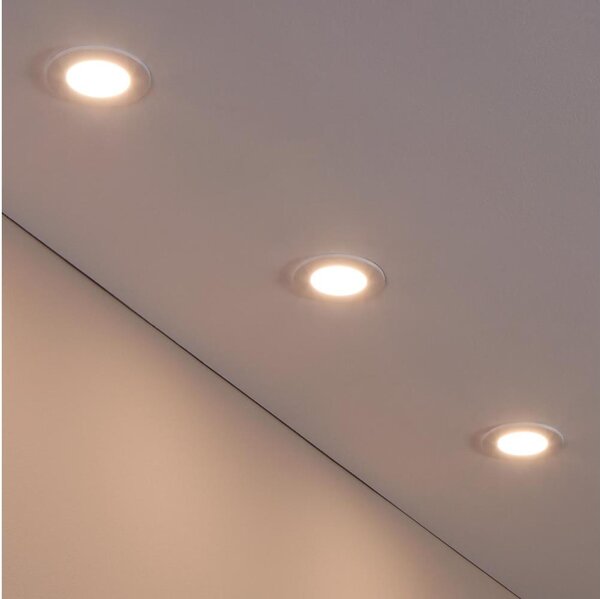 Eglo 31741 - Set de 3 corpuri de iluminat LED reglabile FUEVA-Z LED/2,8W/230V, IP44, alb