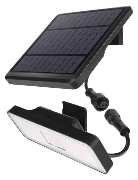 Proiector LED solar cu senzor de mișcare LED/3,7V 2500mAh 4000K IP54