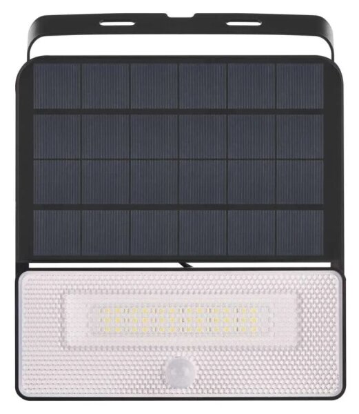 Proiector LED solar cu senzor de mișcare LED/3,7V 3600mAh 4000K IP54