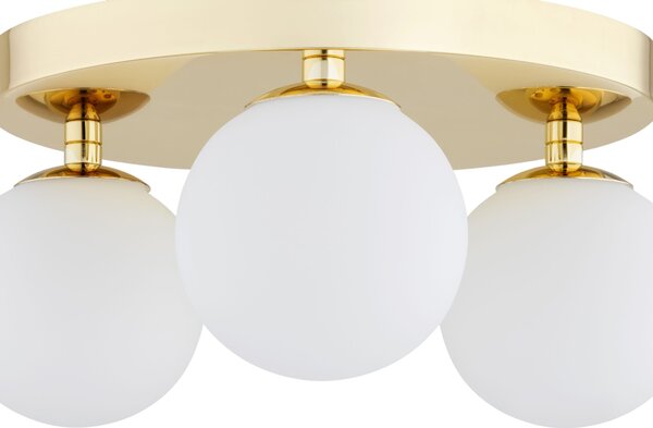 Argon Flavio lampă de tavan 3x7 W alamă-opal 1413