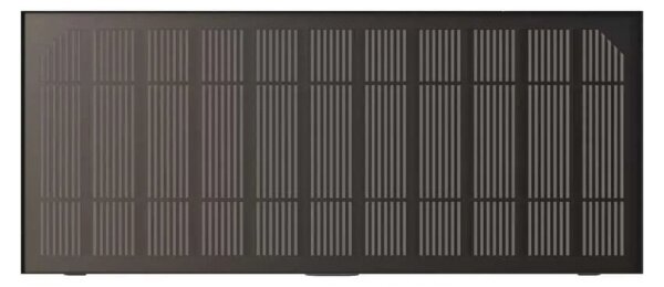 Proiector LED solar cu senzor de mișcare LED/3,7V 3000mAh 4000K IP65 negru
