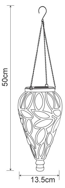 Corp de iluminat LED solar SOLAR LED/0,9W/3,2V IP44 transparent Globo 36131
