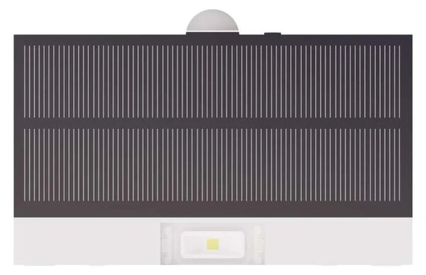 Proiector LED solar cu senzor de mișcare LED/3,7V 1200mAh 4000K IP65 alb