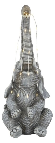 Globo 33884 - Decorațiune solară LED 20xLED/0,02W/3V IP44 elefant