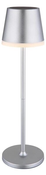 Corp de iluminat LED solar Globo 36637SM LED/0,06W/3V 3000K IP44 crom mat