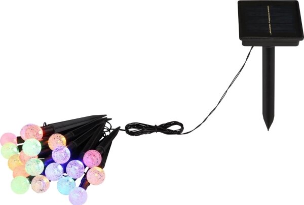 Lanț LED RGB solar Globo 36352-20 20xLED/0,06W/3V IP44