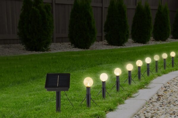 Lanț LED RGB solar Globo 36352-20 20xLED/0,06W/3V IP44