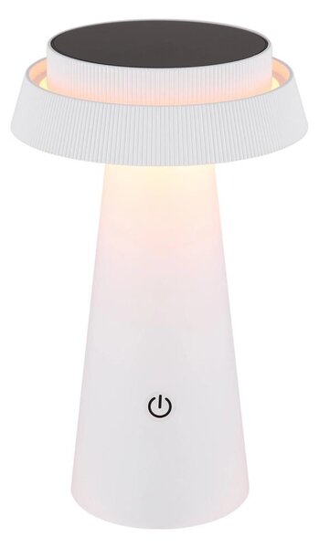 Lampă LED solară tactilă dimabilă Globo 36624W LED/4W/3,7W IP54 alb