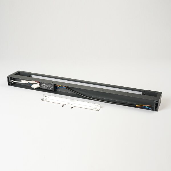 Brilagi - Aplică LED de exterior pentru perete AQUA LINE LED/18W/230V 60 cm IP44 antracit CRI 90