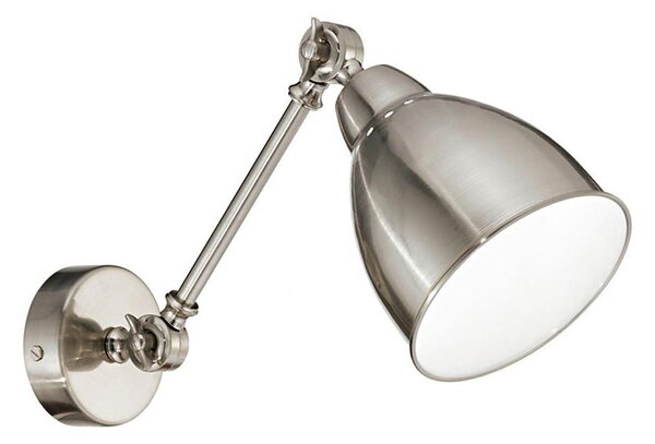 Ideal Lux - Aplica de perete NEWTON 1xE27/42W/230V crom lucios