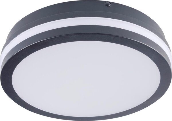 Plafonieră LED Kanlux 38789 BENO LED/12/18W/230V 3000/3500/4000K IP65 antracit
