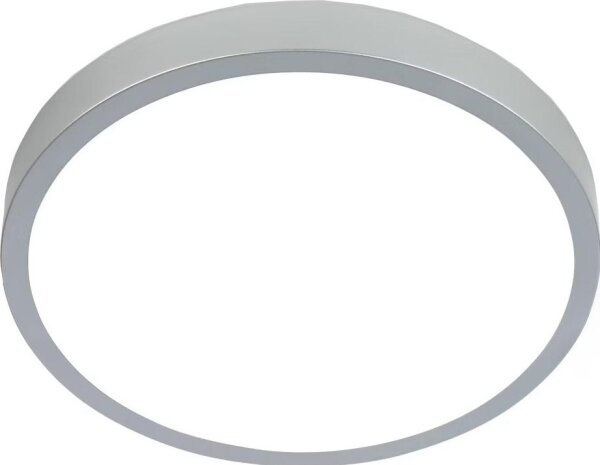 Plafonieră LED RGBW dimabilă Briloner 3709-014 LED/22W/230V argintiu + telecomandă