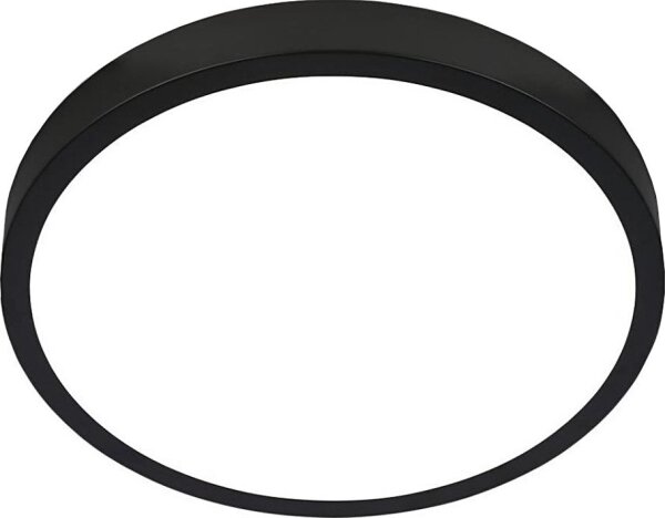 Plafonieră LED RGBW dimabilă Briloner 3709-015 LED/22W/230V negru + telecomandă