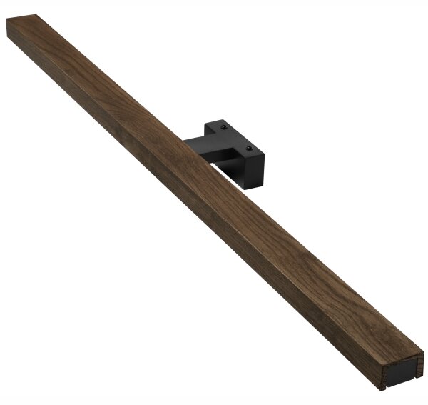 Aplică LED pentru oglindă Brilagi WOODY MIRROR LED/15W/230V IP44 stejar/negru